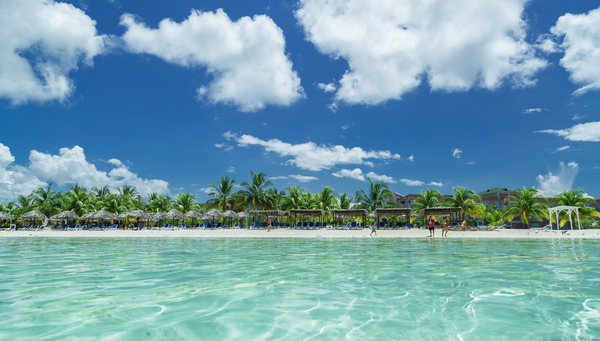 Espléndida y atractiva playa de Cayo Coco, Cuba